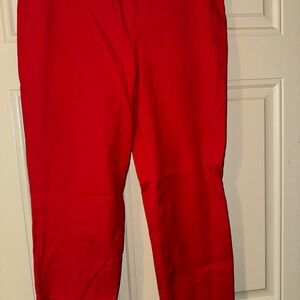 SPANX Bold Scarlet Trousers